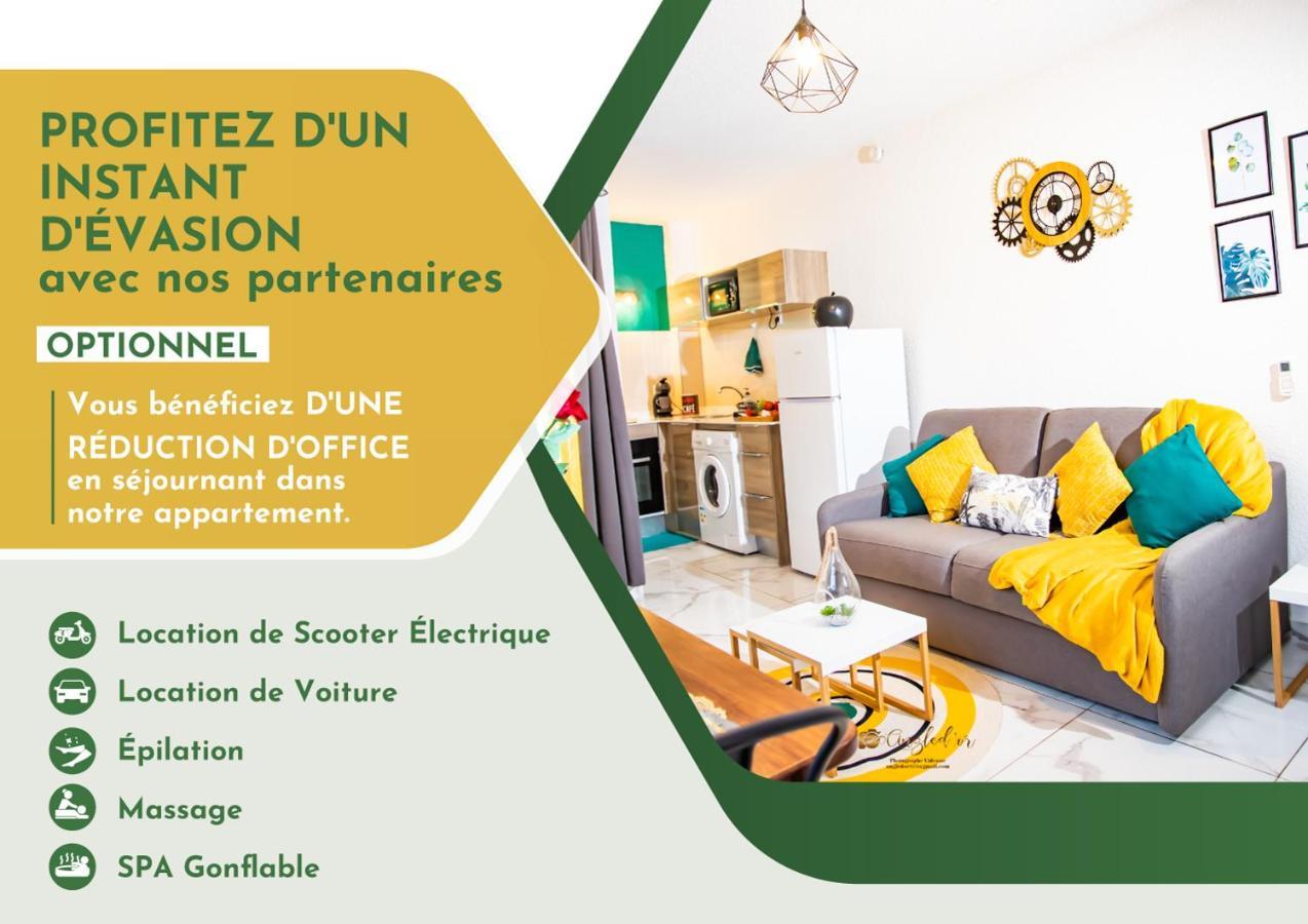 Apartamento Le Jardin Secret Guyanais Avec Piscine Et Jardin De 70 M2 Cayenne Exterior foto